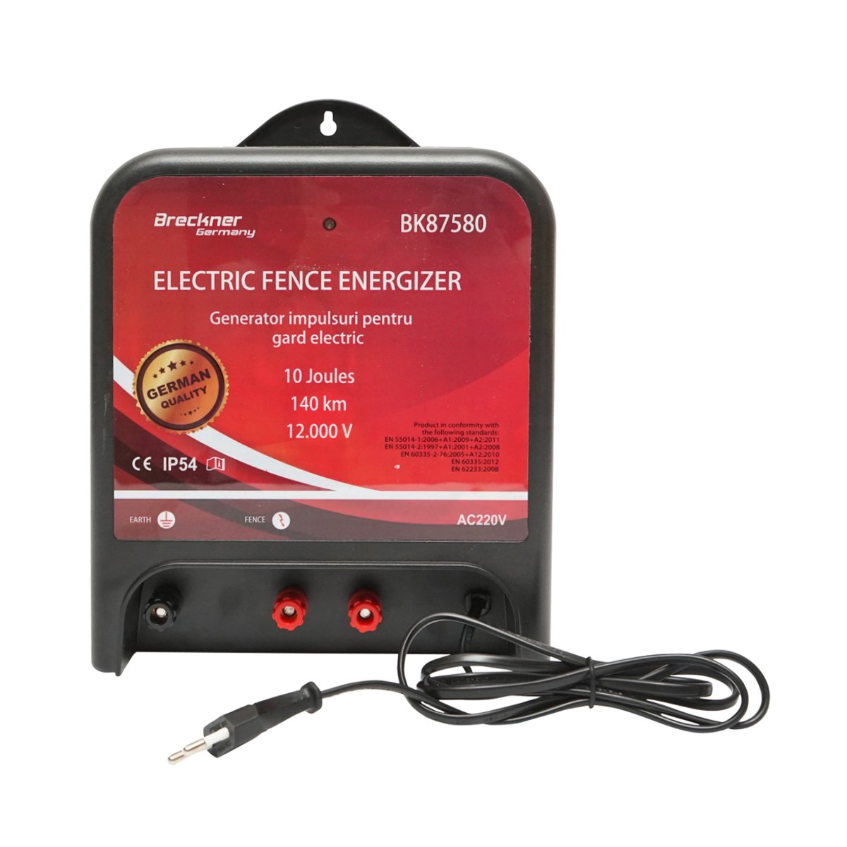 Aparat generator impulsuri DC 220V, 10 Joule, 140km gard electric Breckner Germany
